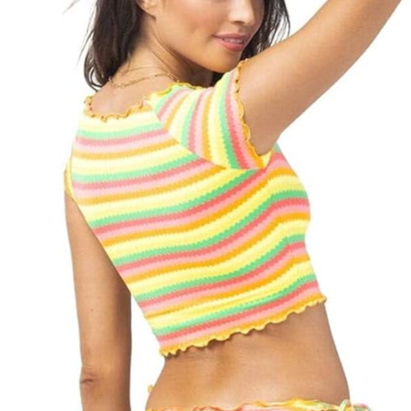 L*Space Under the Sun Wildflower Top NWOT Size Medium - Picture 2 of 7